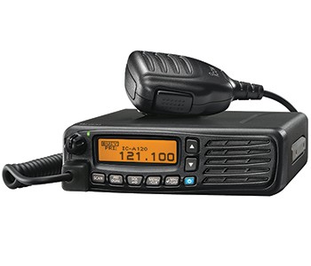 IC-A120 Icom Transceiver with UT-133 Bluetooth installed IC-A120BT