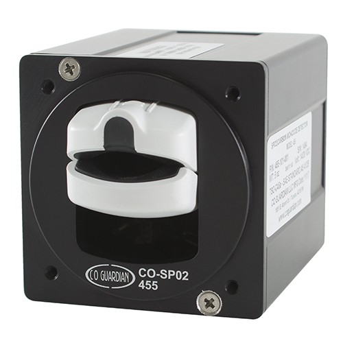 AERO 455 CO DETECTOR & PULSE OXIMETER/Round Faceplate, Panel mount, RS232 input and output  455-101-001R