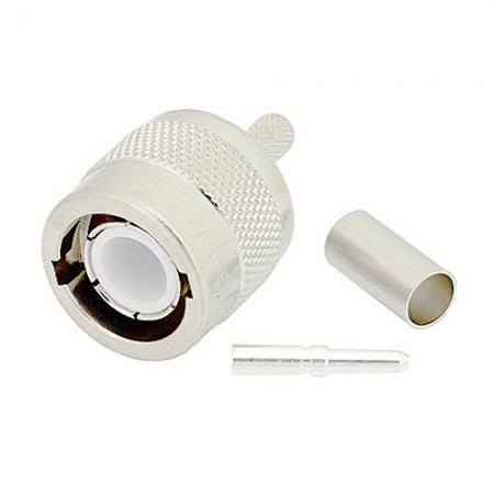 Connector/C male, crimp/solder attachment for RG55, RG141, RG142, RG223, RG400 PE4445