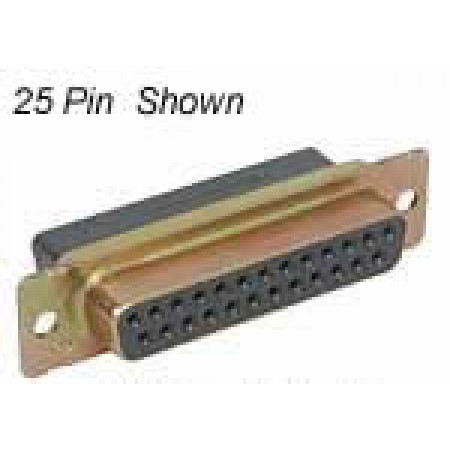 50 PIN/FEMALE D CONN/CRIMP 16586402, 205211-1 pack of 100