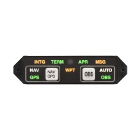 Annunciation Control Unit/28V, Horizontal with Remote Relay. For use with Garmin GPS-400/500, GNC-420/520 and GNS-430/530 models. Includes 1ea. md41-1408a and 1ea. md41-248. MD41-1408A Experimental Only Annunciation Control Unit/28V, Horizontal with Remote Relay. For use with Garmin GPS-400/500, GNC-420/520 and GNS-430/530 models. Includes 1ea. md41-1408a and 1ea. md41-248. MD41-1408A Experimental Only