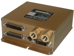 Air Data Computer and Data Translator/SAC7-35. Provides interface between Garmin 400W/500W navigators and Collins Tdr 94D mode 5 transponder for Adsb out. Outputs Oat. Baro-correction altitude. Wind vector and fuel flow information. Includes: Adc unit, Oa