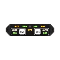 Annunciation Control Unit/14V, Horizontal. For use with Garmin GNS-430/530 and Avidyne IFD-440/540 models. MD41-1464A Annunciation Control Unit/14V, Horizontal. For use with Garmin GNS-430/530 and Avidyne IFD-440/540 models. MD41-1464A