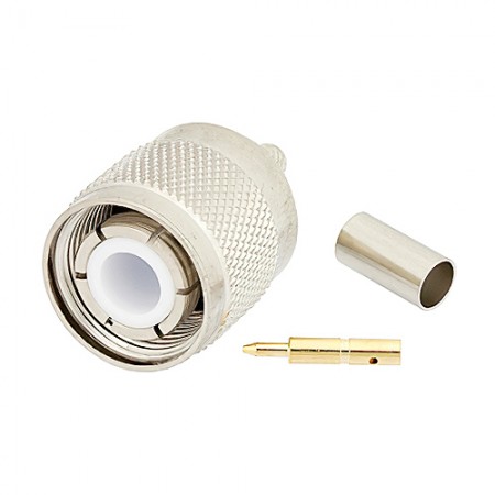 Connector/Hn male, crimp/solder attachment for RG55, RG142, RG223, RG400 PE4477 Connector/Hn male, crimp/solder attachment for RG55, RG142, RG223, RG400 PE4477