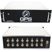 AMPLIFIED ANTENNA SPLITTER/Rack mount/1 input and 16 outputs, N connector, 5 volts, 110 VAC. NRMALDCBSIX
