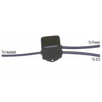 Hi to Low Impedance Adapter/Mates civilian headset (amp'd mic and 300 ohm earphones in parallel) to military Ics (5 ohm dynamic mic input and 10 ohm phones output), under panel type, 11 inch cables to Isc, headset and aircraft power CIHL-X-011/011/011 Hi to Low Impedance Adapter/Mates civilian headset (amp'd mic and 300 ohm earphones in parallel) to military Ics (5 ohm dynamic mic input and 10 ohm phones output), under panel type, 11 inch cables to Isc, headset and aircraft power CIHL-X-011/011/011