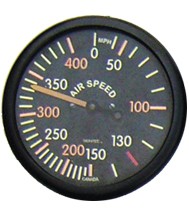 Round Airspeed Indicator Magnet 