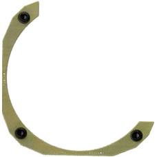 Nut Ring/Instrument mounting nut ring with brass screws and nylon locking patch. Size 3.125/6-32 FSIM-02BN