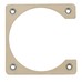 Nut Ring/Shell size 23, 4-40 Aluminum alloy-anodized, self locking nut, steel cadmium plated. FSU-23