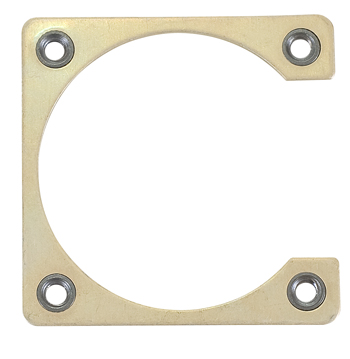 Nut Ring/Shell size 24, 6-32 Aluminum alloy-anodized, self locking nut, steel cadmium plated. FSU-24
