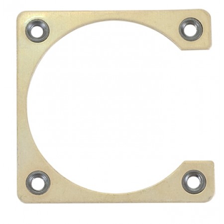 NUT RING/Shell size 24, 6-32 Aluminum alloy-anodized, self locking nut, steel cadmium plated. FSU-24