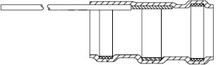 Solder Sleeve/Tin/6 Braid/.255 Dia H-MB-406T pack of 100