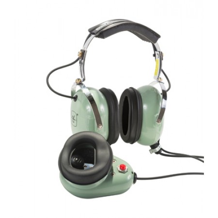 DAVID CLARK HEADSET/ENC/M-1/DC AMPLIFIED DYNAMIC MIC/25' STRAIGHT CORD/PJ-051 PLUG/NRR 26 dB/GROUND SUPPORT HEADSET 12515G-12