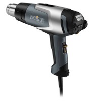 Heat Gun/Comes in a case, two-stage airflow, easy set temperature with toggle, LCD display, residual heat indicator, replaceable power cord, optimized weight balance, rubber stand, built in hanger. Hg 2320 E/ 110052746 Heat Gun/Comes in a case, two-stage airflow, easy set temperature with toggle, LCD display, residual heat indicator, replaceable power cord, optimized weight balance, rubber stand, built in hanger. Hg 2320 E/ 110052746