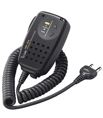 Speaker Mic/Black Version - V HM-75A