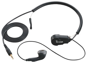 Earphone with Throat mic headset. For use with VS1, OPC-2004, OPC-2006, and OPC-1392 HS97