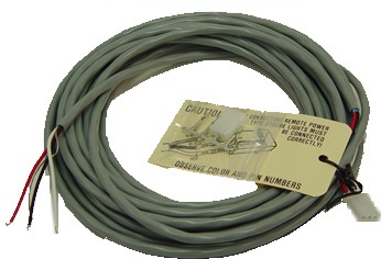 30' Cable Kit/Strobe to Power/Includes connectors to hook up strobe light to power supply, warning placards and install service manual. Cable is 16 gauge, 3 conducter, shielded, .275 weight, .050 lbs per linear foot. Does Not include switches or breakers.