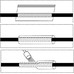 Heat Shrinkable Repair Tubing/Black, 1.5-1.62 diameter HSRT-13