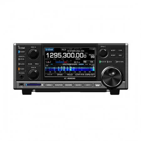 Blocked Super Wideband Communication Receiver/10 kHz to 3 Ghz R8600 02