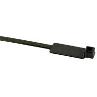 Identification Cable Tie/Black, 8 long, 1.10 width, 50 lb. strength. MS3368-1-9A. IT50R0C2 pack of 100 Identification Cable Tie/Black, 8 long, 1.10 width, 50 lb. strength. MS3368-1-9A. IT50R0C2 pack of 100