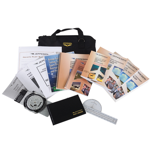Private Pilot Part 141 Kit/Includes: Guided Flight Discovery (gfd) Private Pilot syllabus, Student Flight Bag, Pilot logbook, metal E6B computer, Guided Flight Discovery (gfd) Private Pilot manual, Private Knowledge test guide, Private Pilot Practical Tes