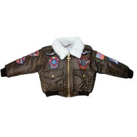 Jacket/Patches/Brown KIDS-7 Jacket/Patches/Brown KIDS-7