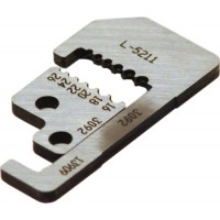 Custom Stripmaster Blade Set/Replacement for 45-171 and 45-181. Cuts 1.57mm2-.560mm2. Contains counterbored hole sized to insulation and inner stripping hole sized to conductor. L-5211