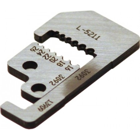 Custom Stripmaster Blade Set/Replacement for 45-171 and 45-181. Cuts 1.57mm2-.560mm2. Contains counterbored hole sized to insulation and inner stripping hole sized to conductor. L-5211 Custom Stripmaster Blade Set/Replacement for 45-171 and 45-181. Cuts 1.57mm2-.560mm2. Contains counterbored hole sized to insulation and inner stripping hole sized to conductor. L-5211