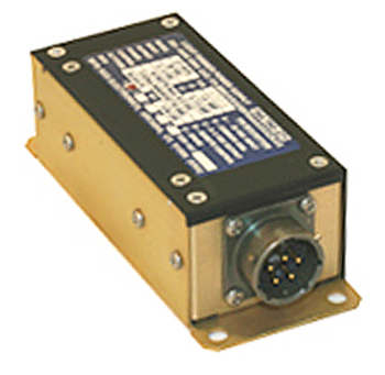 DC Power Converter/Dc to regulated and controllable DC power converter, 50 watt. Input: 28 Vdc, Output: 50 W, 0-12 Vdc. TSO'd LT-46B
