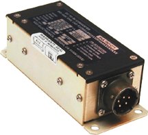 DC Power Converter/Dc to regulated and controllable DC power converter, 37.5 watt. Input: 28 Vdc, Output: 37.5 W, 0-5 Vdc.
