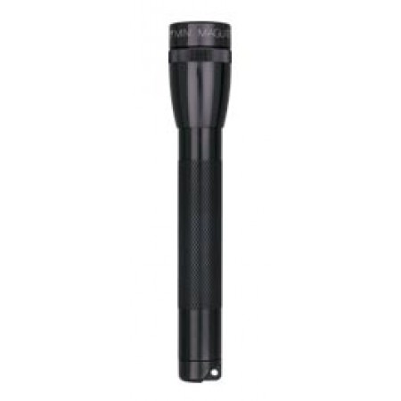Mini Mag-Lite Combo Pack/Black, includes: flashlight, pocket clip, lanyard wrist strap, lens holder, red, blue and clear lenses, and 2ea Aa cell premium alkaline batteries. 106-000-XXX Mini Mag-Lite Combo Pack/Black, includes: flashlight, pocket clip, lanyard wrist strap, lens holder, red, blue and clear lenses, and 2ea Aa cell premium alkaline batteries. 106-000-XXX