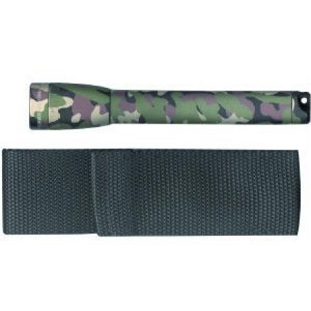 Mini Mag-Lite Holster Combo Pack/Camo, includes: flashlight, polypropylene belt holster and 2 ea Aa alkaline batteries. Mini Mag-Lite Holster Combo Pack/Camo, includes: flashlight, polypropylene belt holster and 2 ea Aa alkaline batteries.