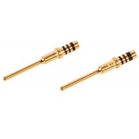 Contact Pin/For 20 guage wire, male. For use with: Crimp tool: AF8 with TH1A and AFM8 with K1s and MH860 with 86-1S; Install/Removal tool: DAK83-20B. M39029/4-110 pack of 100