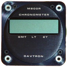 Remote Unit Lighting/28V, For use with Model 850 and 877. Runs on aircraft power, no battery. Receives remote display information from an 850 or 877 clock.  M800R-28V
