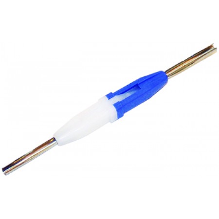Insert/Extraction Tool/16 gauge. Plastic handle, metal tips, blue and white. M81969/1-03 Insert/Extraction Tool/16 gauge. Plastic handle, metal tips, blue and white. M81969/1-03