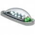 LED Wingtip NAV Light Assembly/Microburst, 14 Vdc, Green, CometFlash 180 degree LED strobe and rear facing white Nav. 01-0771507-01A