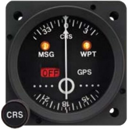 Course Deviation Indicator/2, Lighted. For use with Garmin GPS155XL/165XL and GNC300XL models. MD40-242L Experimental Only Course Deviation Indicator/2, Lighted. For use with Garmin GPS155XL/165XL and GNC300XL models. MD40-242L Experimental Only