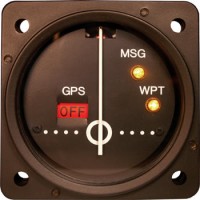 Course Deviation Indicator/Lighted with connector kit and manual. For use with GNC250/250XL/KLX-135/A. MD40-42L