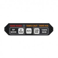 Htaws (Helicopter Terrain Awareness Warning System) Annunciation Control Unit/28V, 5V Lighting, Horizontal. For use with Garmin 430W/530W. MD41-1048 Htaws (Helicopter Terrain Awareness Warning System) Annunciation Control Unit/28V, 5V Lighting, Horizontal. For use with Garmin 430W/530W. MD41-1048