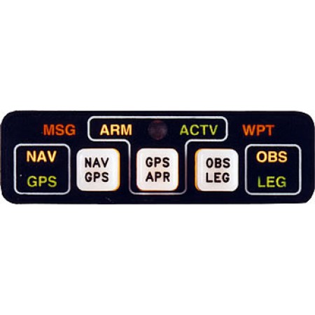 Annunciation Control Unit/28V, Horizontal, with Remote Relay. For use with Honeywell KLN-90B models. MD-1328 Annunciation Control Unit/28V, Horizontal, with Remote Relay. For use with Honeywell KLN-90B models. MD-1328