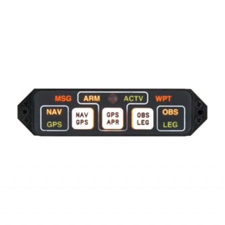 Annunciation Control Unit/5V, Horizontal, with Remote Relay. For use with Honeywell KLN-90B models. MD-1328 Annunciation Control Unit/5V, Horizontal, with Remote Relay. For use with Honeywell KLN-90B models. MD-1328