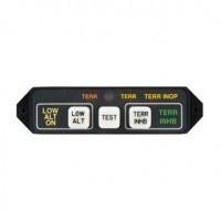Htaws (Helicopter Terrain Awareness Warning System) Annunciation Control Unit/5V, Horizontal. For use with Honeywell Mark Xxi. MD41-1368 Htaws (Helicopter Terrain Awareness Warning System) Annunciation Control Unit/5V, Horizontal. For use with Honeywell Mark Xxi. MD41-1368