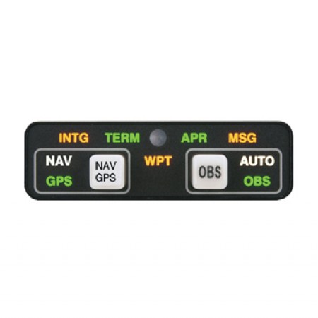 Annunciation Control Unit/Control head only. 28V, Horizontal. For use with Garmin GPS-400/500, GNC-420/520 and GNS-430/530 models. MD41-1408A Experimental Only Annunciation Control Unit/Control head only. 28V, Horizontal. For use with Garmin GPS-400/500, GNC-420/520 and GNS-430/530 models. MD41-1408A Experimental Only