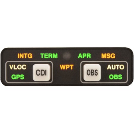 Annunciation Control Unit/28V, Horizontal. For use with Garmin GNS-430/530 and Avidyne IFD-440/540 models. MD41-1468A Annunciation Control Unit/28V, Horizontal. For use with Garmin GNS-430/530 and Avidyne IFD-440/540 models. MD41-1468A
