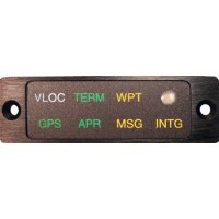 Annunciation Control Unit/14V, Horizontal, no buttons. For use with Garmin GNS-430/530 and Avidyne IFD-440/540 models. MD41-1484W Annunciation Control Unit/14V, Horizontal, no buttons. For use with Garmin GNS-430/530 and Avidyne IFD-440/540 models. MD41-1484W