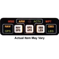 Annunciation Control Unit/14V Horizontal, with Internal Relay. For use with Garmin GPS155XL and GNC300XL models. MD41-444 Experimental Only Annunciation Control Unit/14V Horizontal, with Internal Relay. For use with Garmin GPS155XL and GNC300XL models. MD41-444 Experimental Only