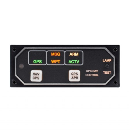 Annunciation Control Unit/5V, Horizontal, with Internal Relay. For use with Honeywell KLN-89B/94 models.  MD41-528
