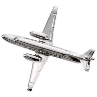 Bright Silver Metro III Pin AV-ME3-CTS