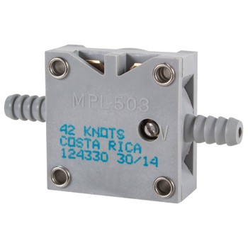 Air Pressure Switch/Normally open, 42 knots, adjustable.  MPL-503-S-1.12-SPC