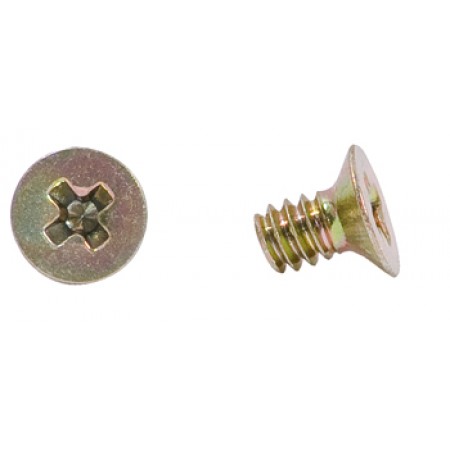 Phillips Flat Head Screw/Carbon steel, Cadmium plated, 4-40, 3/16 MS24693S1 pack of 100 Phillips Flat Head Screw/Carbon steel, Cadmium plated, 4-40, 3/16 MS24693S1 pack of 100